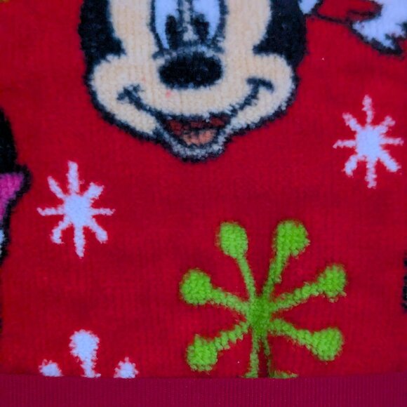 Disney* Holiday Mickey & Minnie Mouse 2 Pack Hand Towel Set~ Size 16" x 28" - Picture 5 of 6